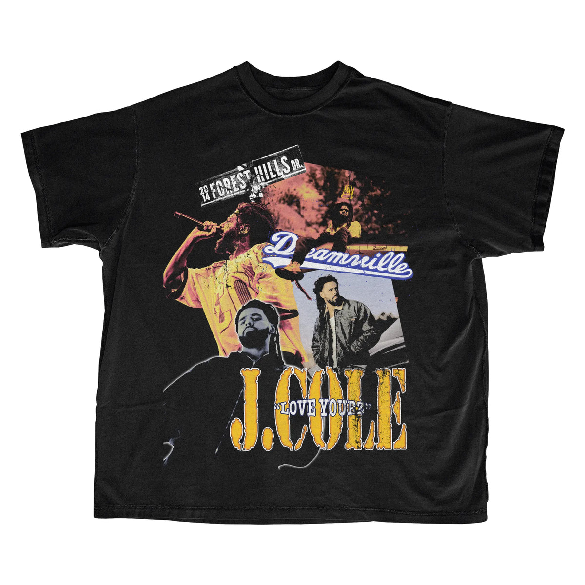 J. Cole Love Yourz tee, black