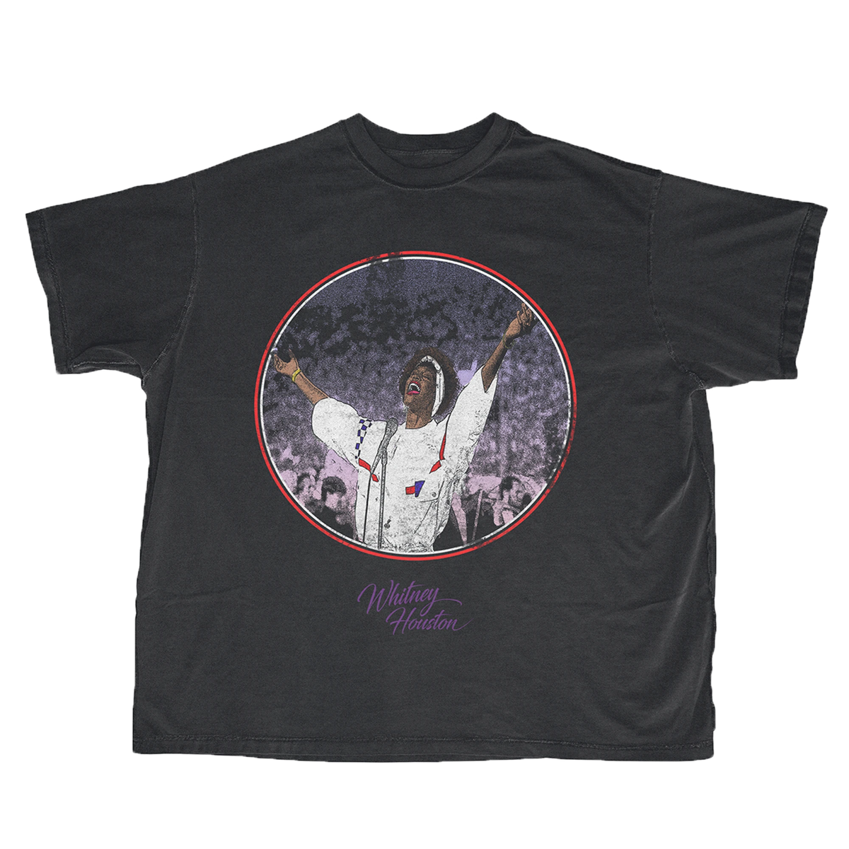 Whitney Houston Star Spangled tee, front